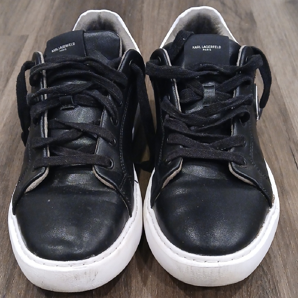 Karl Lagerfeld Men's Sneakers in Black and White